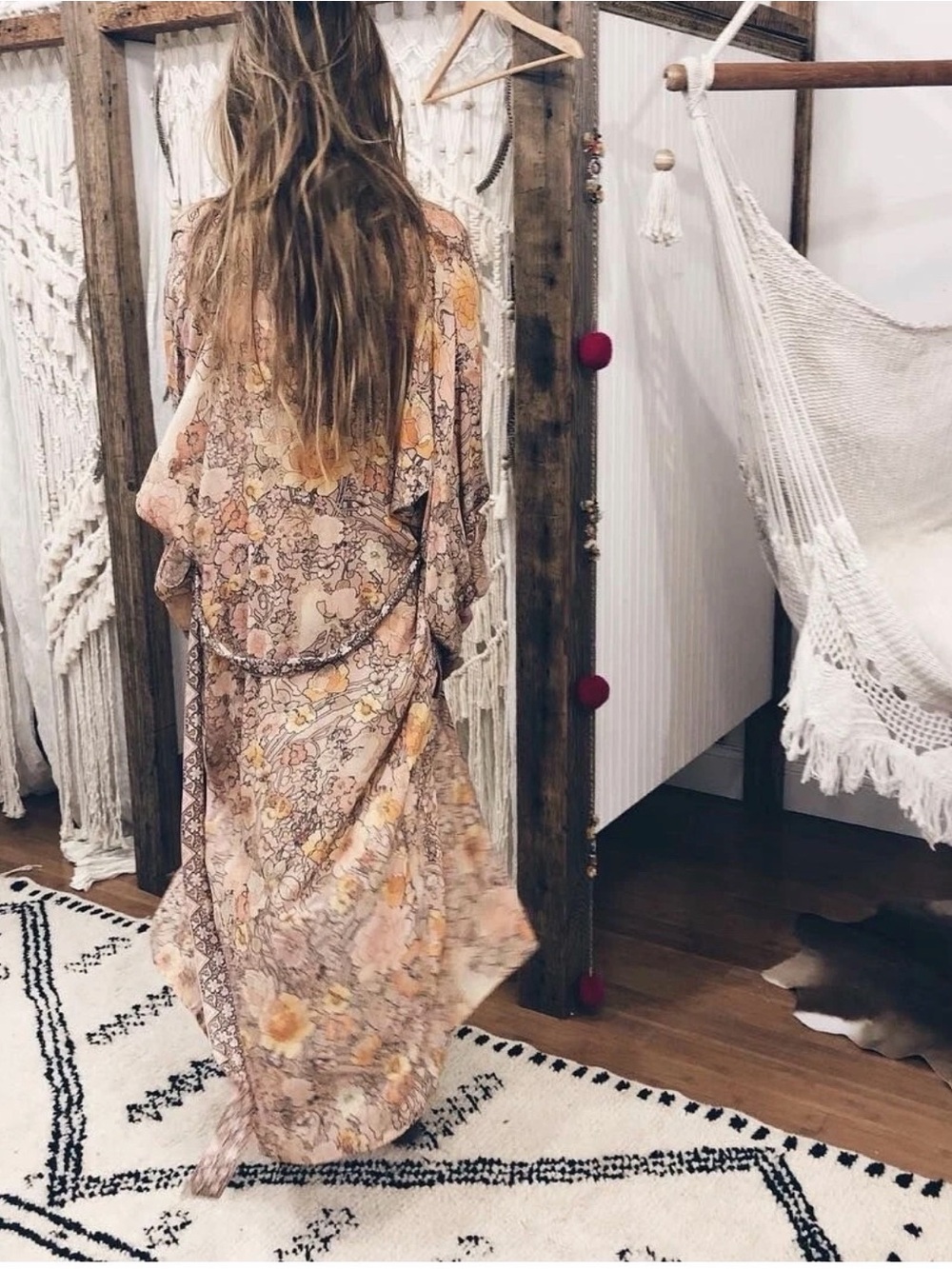 *RARE* Spell & The Gypsy Collective Amethyst Kimono Robe S/M - Picture 6 of 16